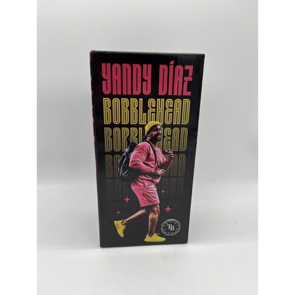 TAMPA BAY RAYS YANDY DIAZ BOBBLEHEAD MLB SGA 06/30/2024 Brand New Giveaway - Picture 1 of 6